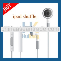 High Quality Stereo Earphone&Headphone Long Wire Earbud For Ipod With Remote From Earbud Holder.
