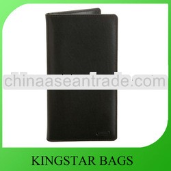 High quality black purse female leather