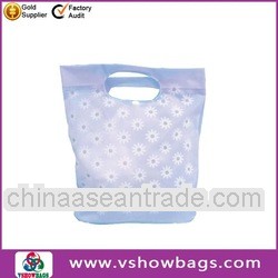 High quality clear pvc travel bag with chain handle