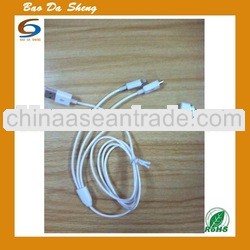 High speed 3 in 1 charging cable