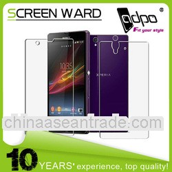 Hot Sale For Sony Xperia Z Screen Protector (Manufacturer)