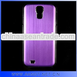 Hot Sell Brushed Metal Custom Phone Cover For Galaxy S4
