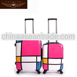 Hot sale 2014 PC travel luggage as girls travel luggage