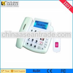 Hot selling home caller ID telefono with SOS for sale