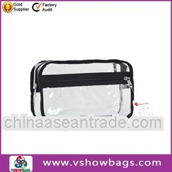 Hot style lady fashion metal mesh clutch pvc coin bag for gift