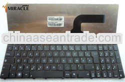 Hotsale keyboard for asus k52 g60 g73 u50 ul50 k52 n61 FR