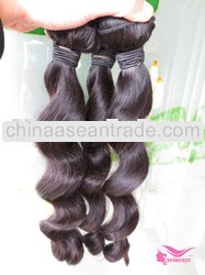 Hottest Hairstyle 100% Virgin Loose Wave Hair In Alibaba China