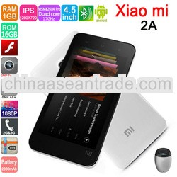 Hottest in stock Xiaomi 2A Mi2A M2A Dual Core MSM8260A 4.5'' IPS 1280*720 1.7GHz with Androi