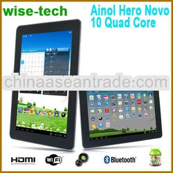 Hotting 10'' quad core android 4.1 tablet Ainol novo 10 hero 2!