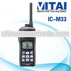 IC-M33 High Performance VHF Waterproof Radio Communicator