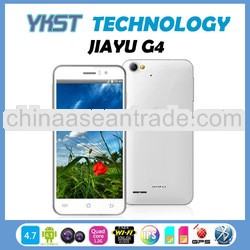 In Stock!JiaYu G4 1GB/4GB 3000MAH 4.7' Capacitive IPS Screen Android 4.2 MTK6589T 1.5GHZ Quad Co