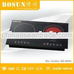 Induction and infrared cooker BS-M401