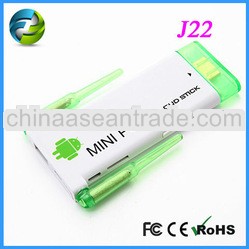 Internet wifi dongle J22 android tv box mini pc