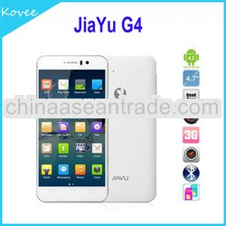 JIAYU G4 Android Phone MTK6589 Quad Core 1.5Ghz Android 4.2,4.7 inchOGS Ultra border Unlocked