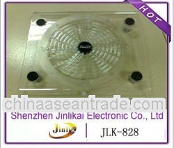 LED one big fan plastic table ventilator for notebook