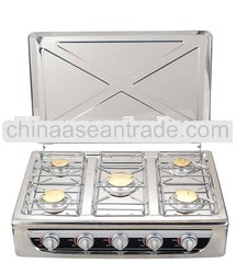 LNG table gas cooker withcover, gas stove