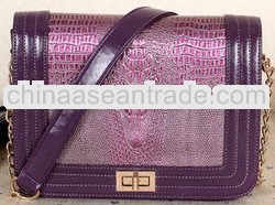 Ladies handbag metal handle