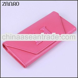 Latest Design Casual Western Style Leather Women Wallets