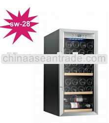 Led light 85L custom small display fridge