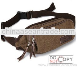 Leisure Canvas Waist Bag For Men And Women