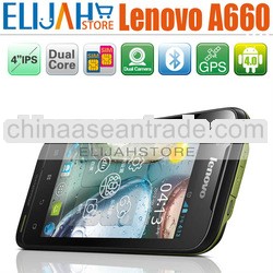 Lenovo A660 Phone Android 4.0 MTK6577 low price smart phone