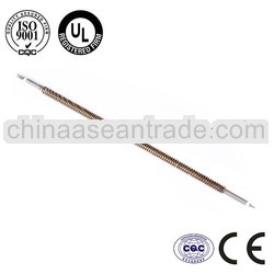 Line electric heating fin tube for heat exchanger oven parts