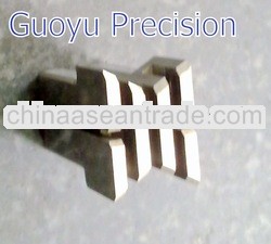 Louver and bridge blade, of fin dies