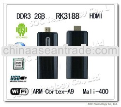 MINI PC RK3188 Tronsmart T428 Android 4.2 TV Box Stick 2GB RAM 8GB ROM Quad Core Support Bluetooth H