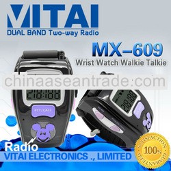 MX-609 LCD Display Wrist Beautiful Watch Radio