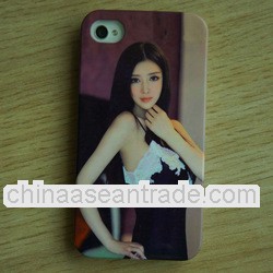 Make your own design photo phone case for iphone with heat transfer printing,for iphone accessories
