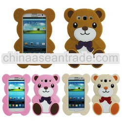 Manufacture OEM Cute 3D Silicone Case For Sumsung Galaxy
