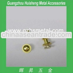 Metal accessires for handbags_ screw rivet for bags _Alloy screw rivet