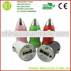 Mini USB Car Charger Vehicle Power Adapter for Apple Iphone 5 4s 4g 3g Ipod Nano Samsung I9300 Note 