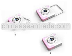 Mini dv smallest hd digital video,rotating camera 16GB(max)360 degree rotation cameras Eazzzy digita