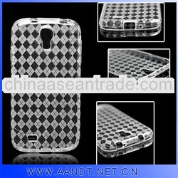 Mobilephone Transparent TPU Case For Samsung Galaxy i9500 S4