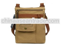 Multi-functional canvas shoulder messenger bags &waist bag wholesale