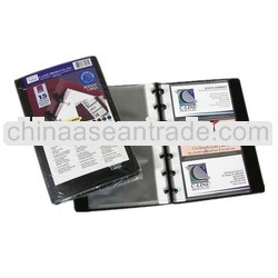 Name Cards Carrier Leather Book