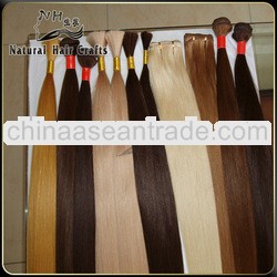Natural Hair Products Hot Sells Grade AAAAA Double Drawn 24 inch human hair weave extension
