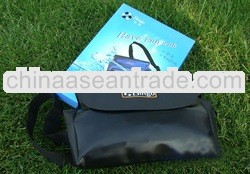 New Bingo PVC Black Waterproof Waist Money Pouch