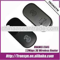New Original HSDPA 7.2Mbps HUAWEI E585 Portable 3G WiFi Router,3G Wireless Router,Mobile WiFi Hotspo