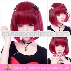 New arrival stock harajuku two tone ombre short cute fashion hair wigs