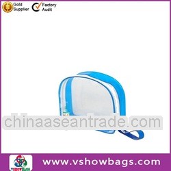 New clutch design diamand pvc hair bag with nice pattern