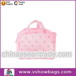 New design cute pvc clear plastic handle bag good design and high quality