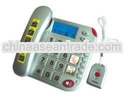 New electronic products for 2014 Brazil world cup sos emergency dailing telephone with telephone lin