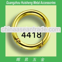 Newest style Handbag Accessories Metal O Ring For Bag Metal Ring