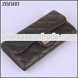 Newly Designed Classic and Luxury Europe Ladies Leather Wallets