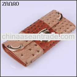 Newly Designed Luxury Famous Brand Folding Leather Coin Purse