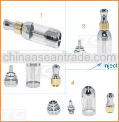 No wick No leaking Teamgiant King Tank e cigarette vaporizer with large vapor