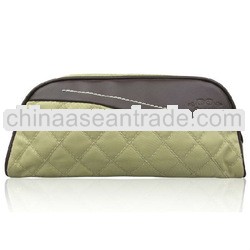 Nylon rhombus clutch bag