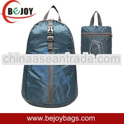 OEM foldable nylon travel backpack bags